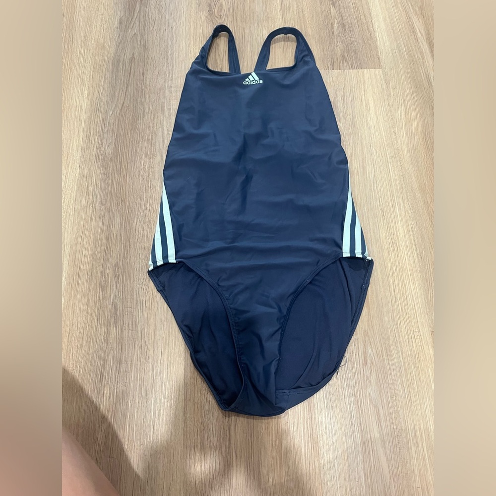 Adidas Dark Blue One-Piece Swimsuit (Two of the same)